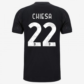 Juventus Federico Chiesa 22 Auswärts Trikotsatz 2021-2022